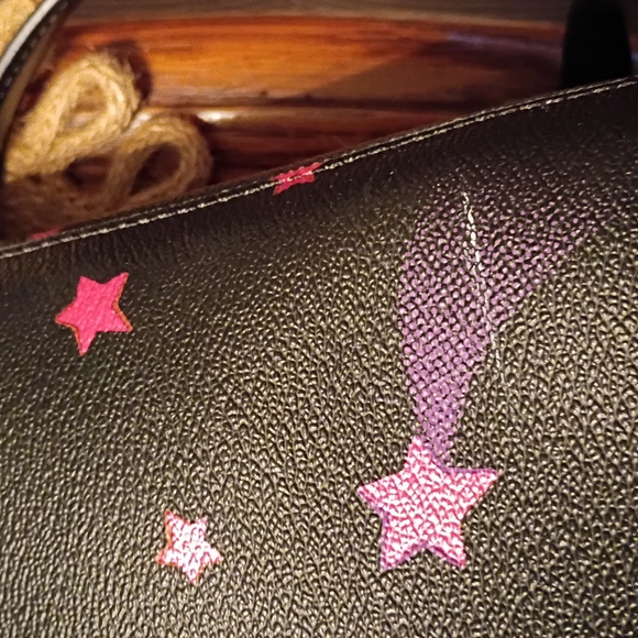 Coach Gallery Disco Star Black Tote NWOT - Picture 11 of 11